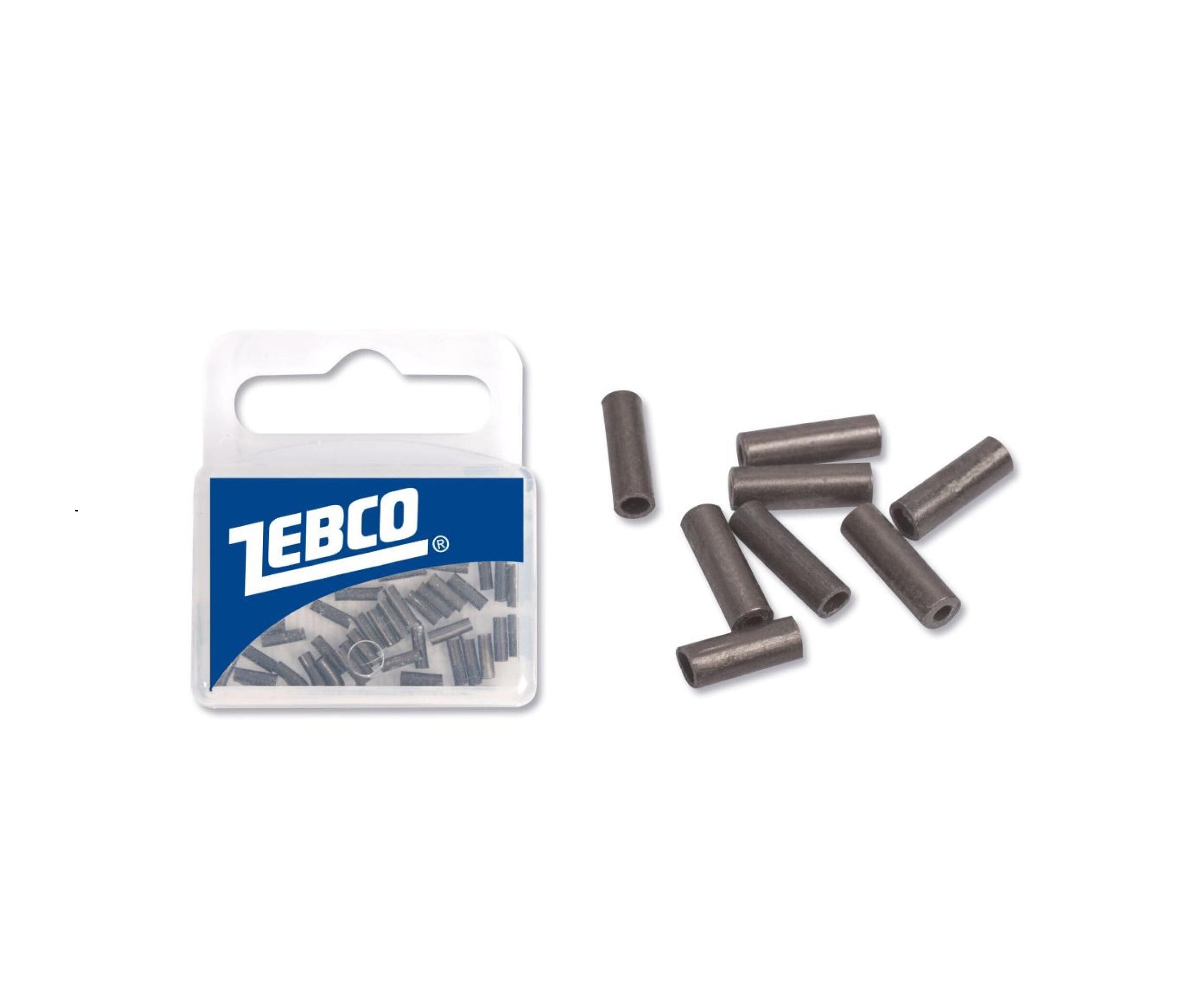 Zebco Mini Crimps L 6mm Black Nickel 100kos